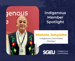 Indigenous member spotlight: Mannie Amyotte