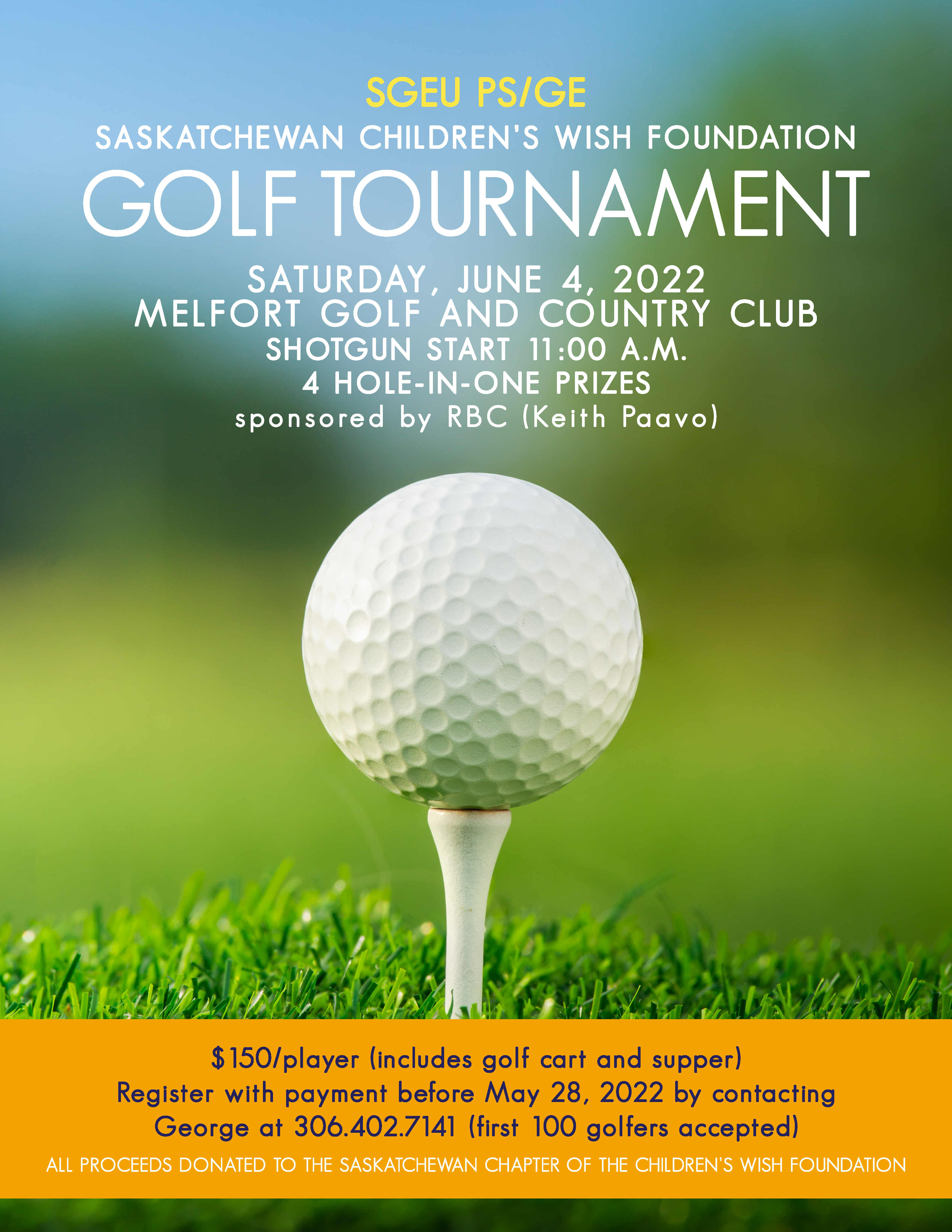Golf Tournament Poster