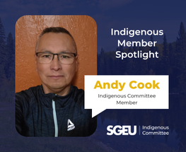 Indigenous member spotlight: Andy Cook