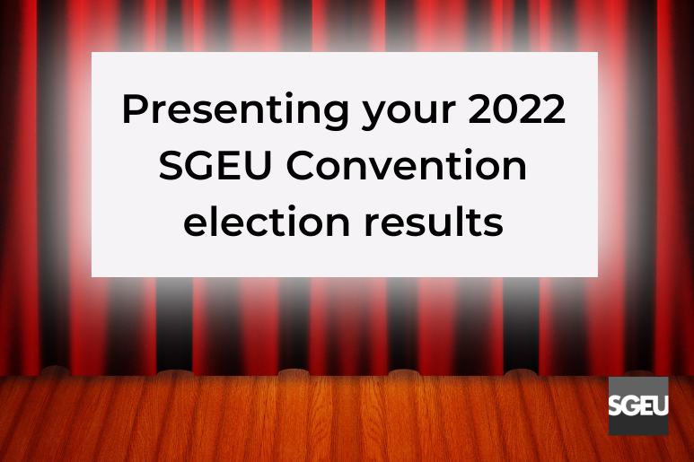 Election results from your 2022 Convention