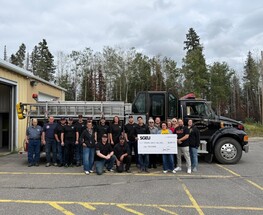 SGEU makes donation to wildfire-stricken Denare Beach