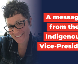 A message from the Indigenous Vice-President