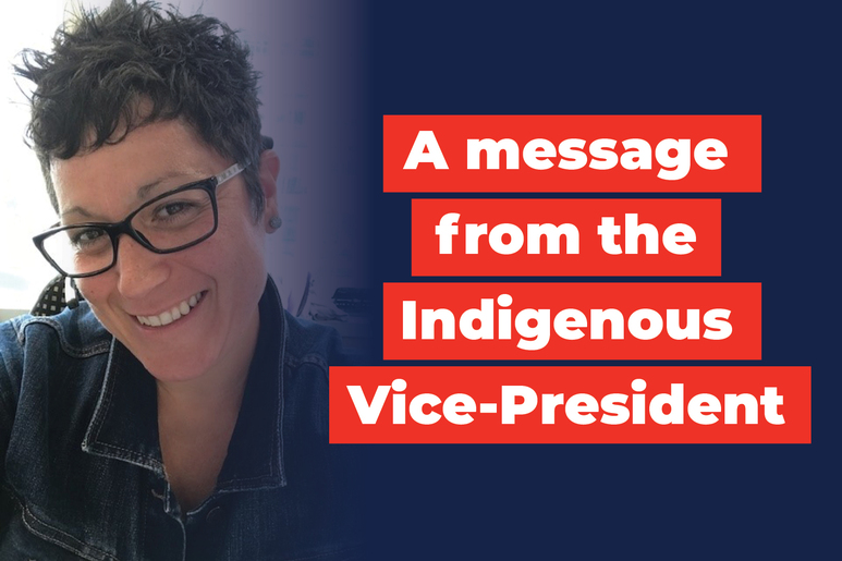 A message from the Indigenous Vice-President