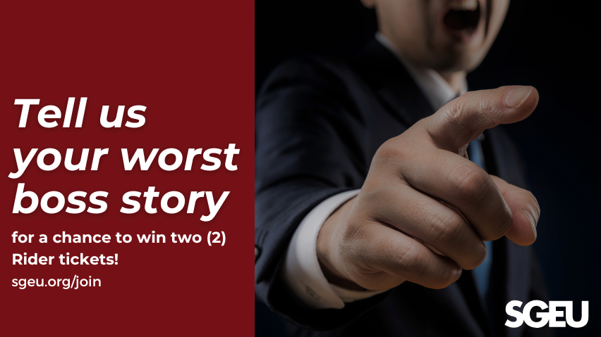 Tell us your worst boss story to win!